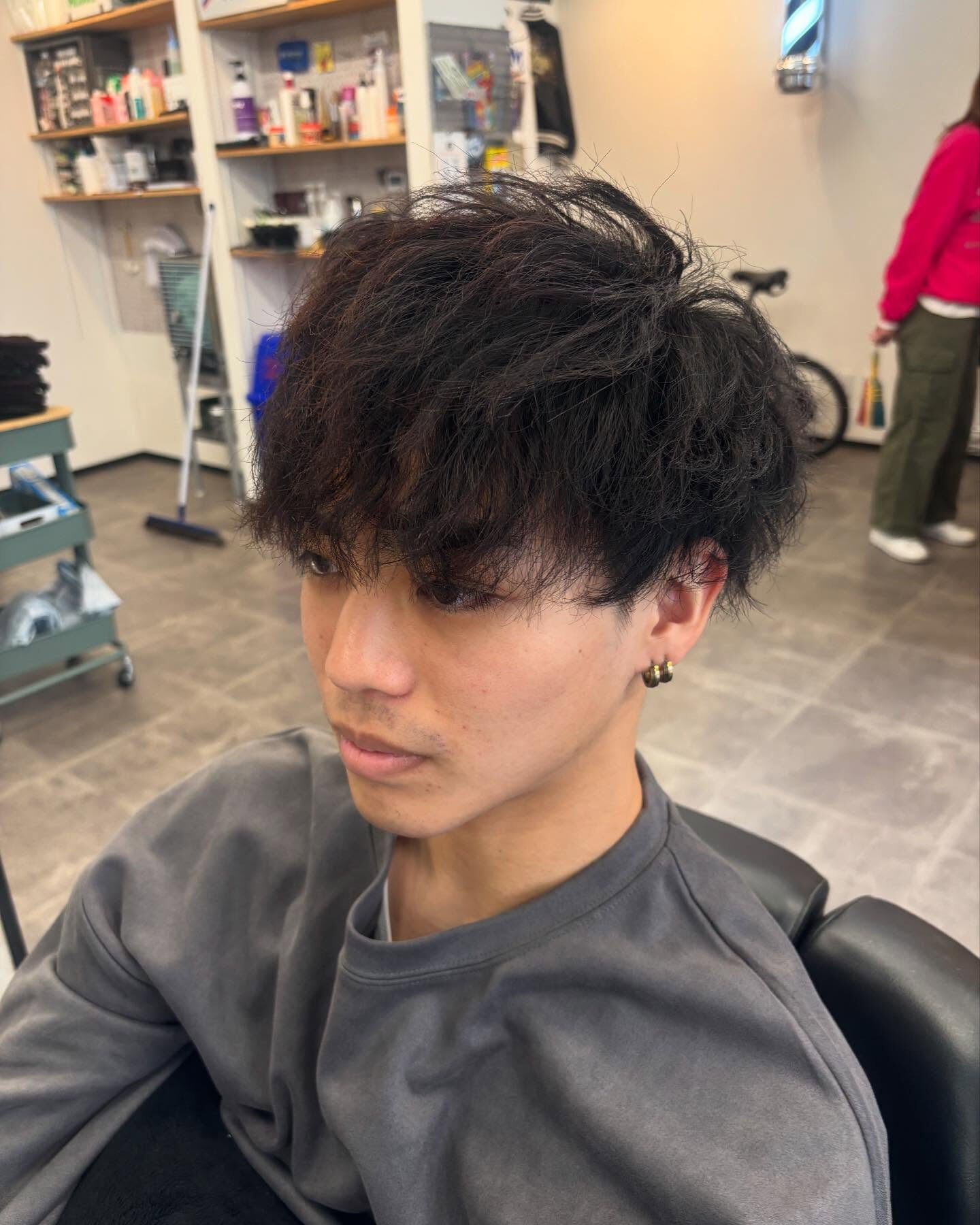ご新規様人生初めてのパーマに挑戦！