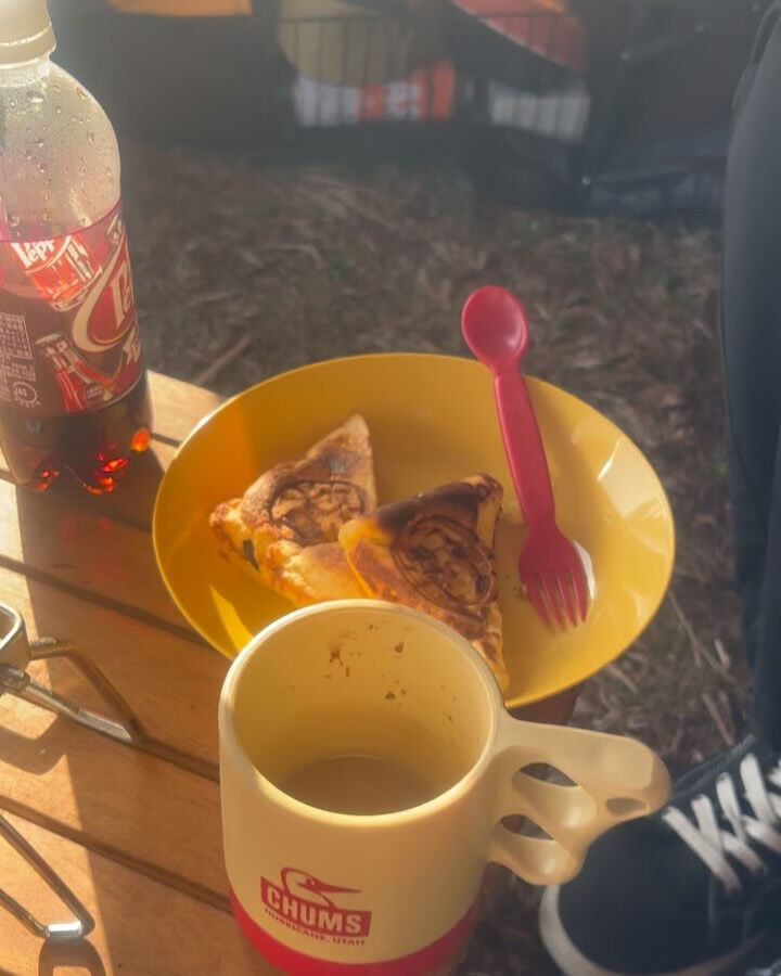 キャンプにホットケーキ🥞⛺️