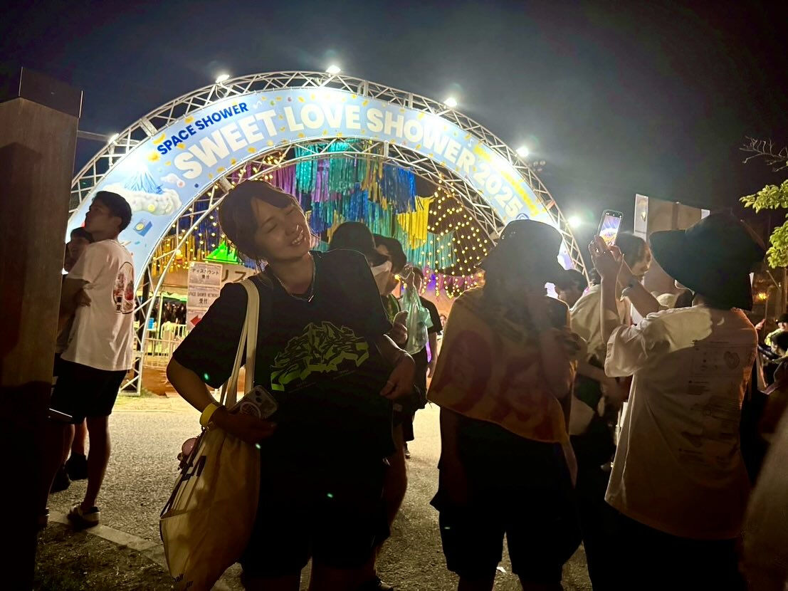 夏の締めは初フェスで！🎸